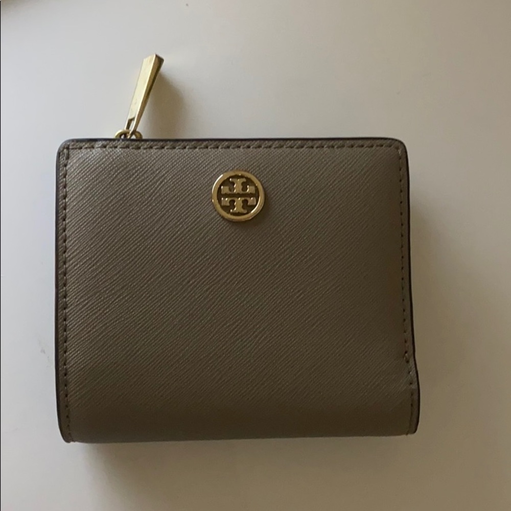 Grey Tory Burch Wallet